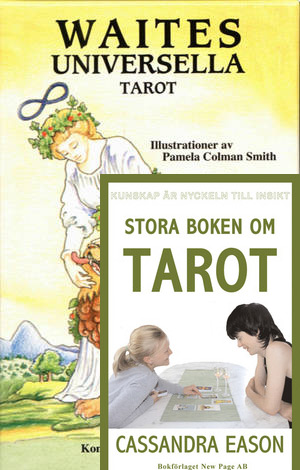 Rider Waite Bok / Tarotlek Paket  - På Svenska