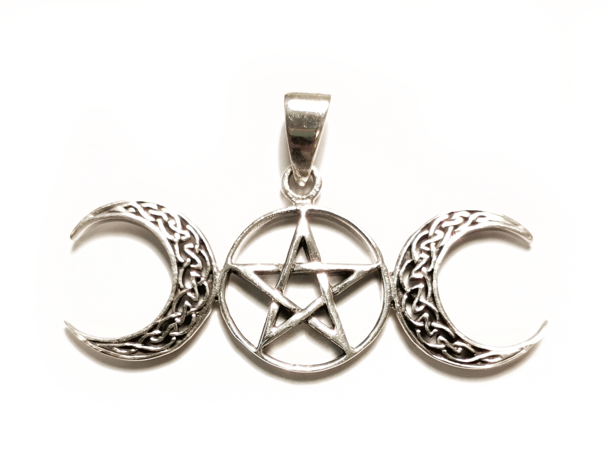 Pentagram med Måne Hänge