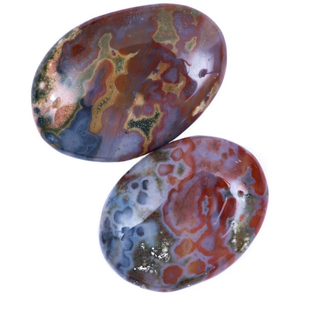 Pebbles "No Worry Stone" - Ocean Jaspis