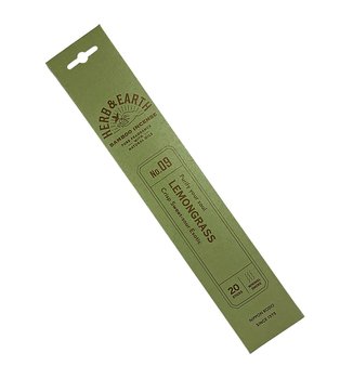 Japansk  Rökelse Pinnar, Herb & Earth - Citrongräs