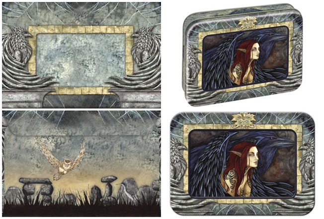 Amy Brown Vykort Morrighan Paket - 2