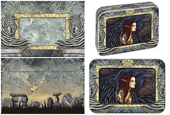 Amy Brown Vykort Morrighan Paket