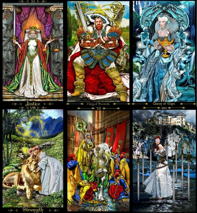 Tarot Illuminati, Boxed Set - Kort med Bok - 2