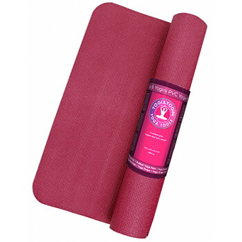 Yogi & Yogini PVC yogamat deep pink