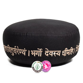  Meditationskudde -  Ohm and Gayatri mantra  - Eko