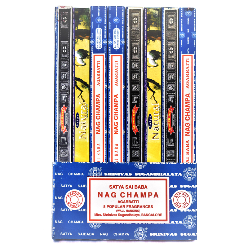 Satya Nag Champa Rökelse Collection - 80gram