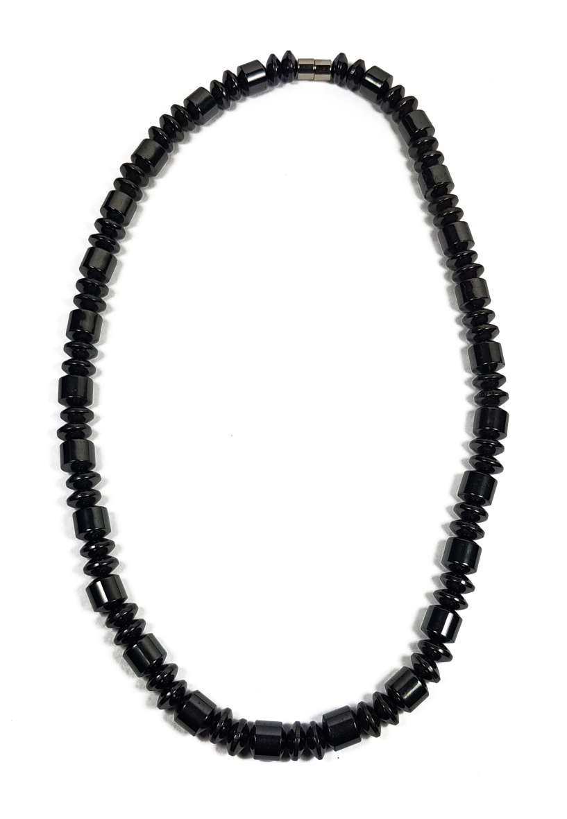 Magnetisk Hematit  Halsband  - Disk Form 