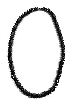 Magnetisk Hematit  Halsband  - Disk Form 