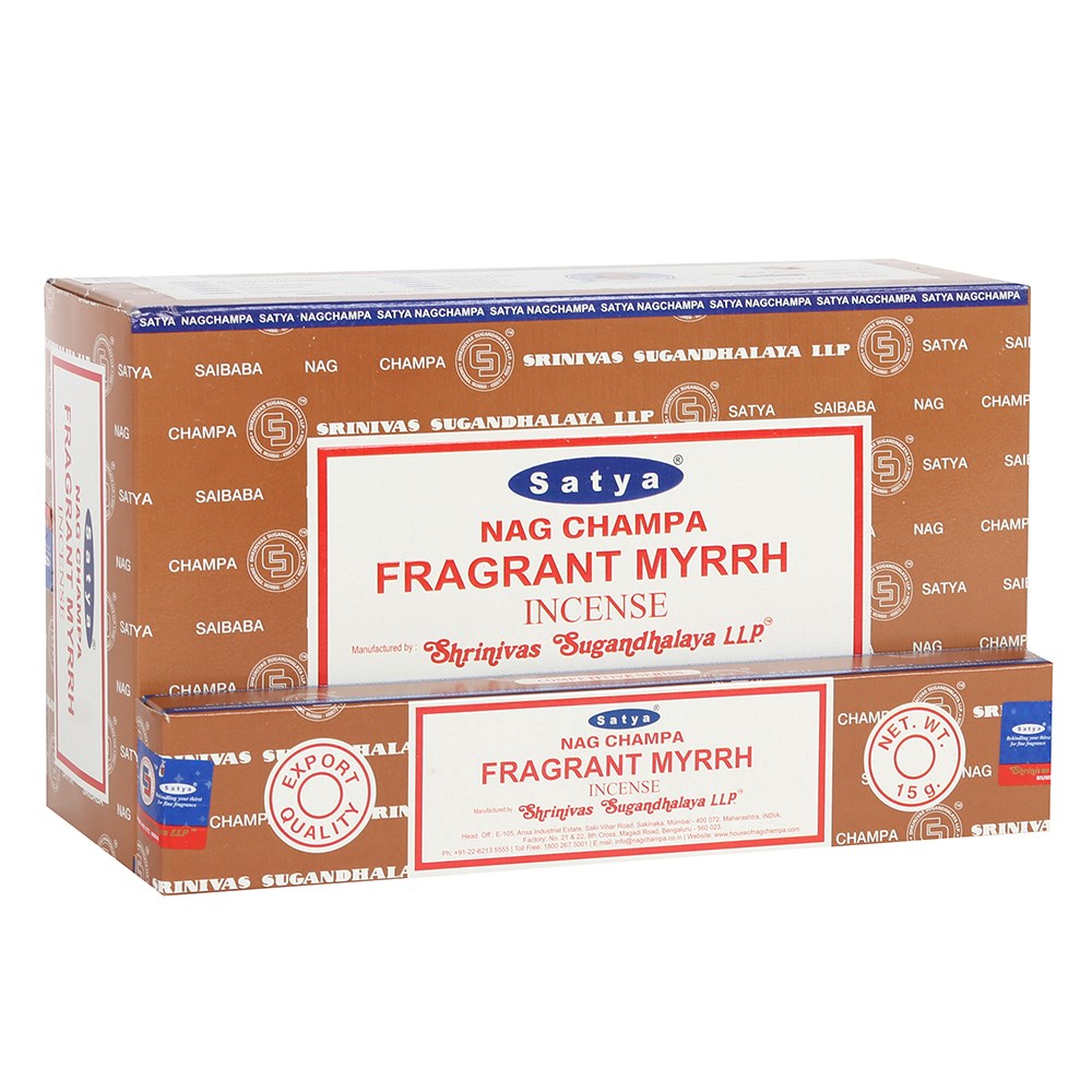 Satya Fragrant Myrrh Rökelse 