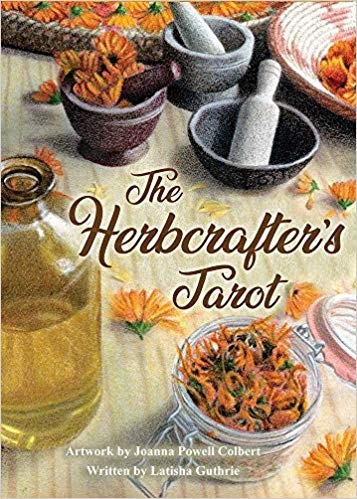 The Herbcrafter’s Tarot av Powell Colbert Joanna, Boxed Set - Kort med Bok