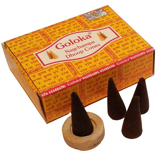 Goloka Dhoop Nag Champa Kon Rökelse