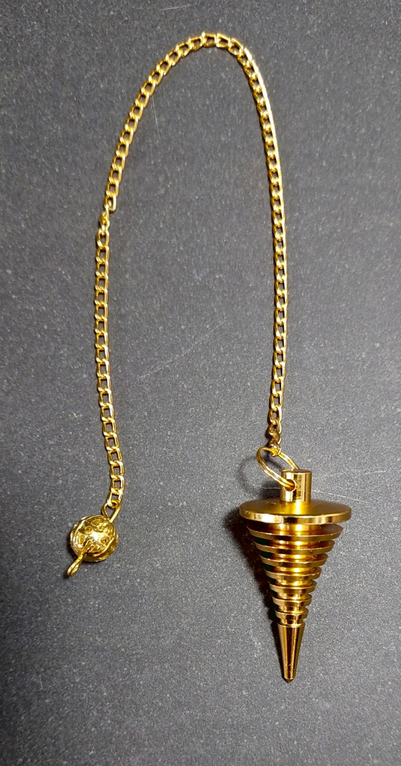 Spiral Pendel, Mässing 