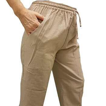 Yoga / Budo Byxor  - Stone Wash Look - Small