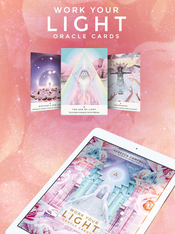 Work Your Light Oracle Cards  av Rebecca Campbell  - 2