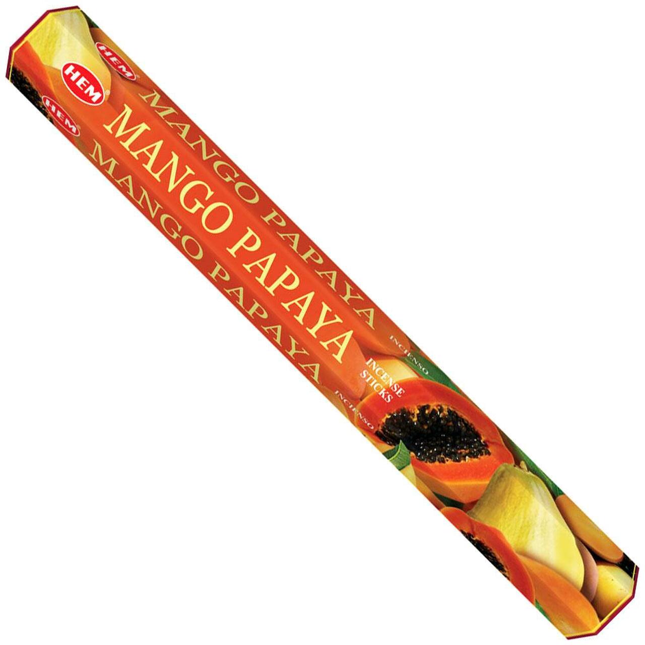 Hem Mango / Papaya Rökelse  - Hexagram Paket