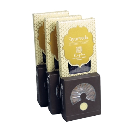 Rökelse Ayurveda Patchouli och Amber (Kapha) - Set