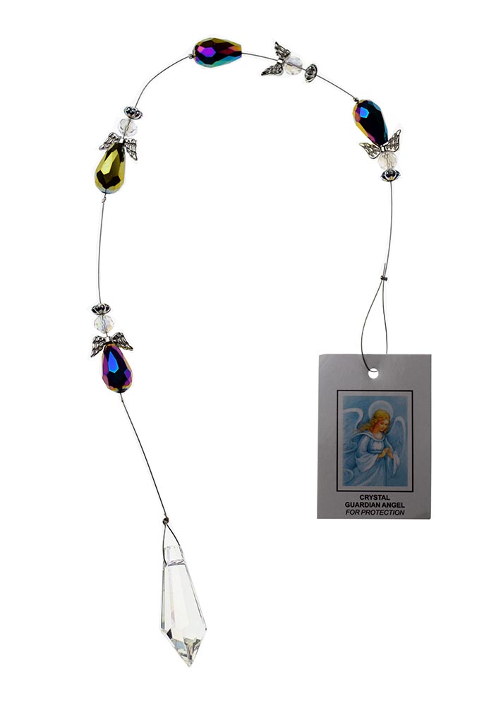 Regnbågkristaller Skyddsängel Prisma Hänge - Drop