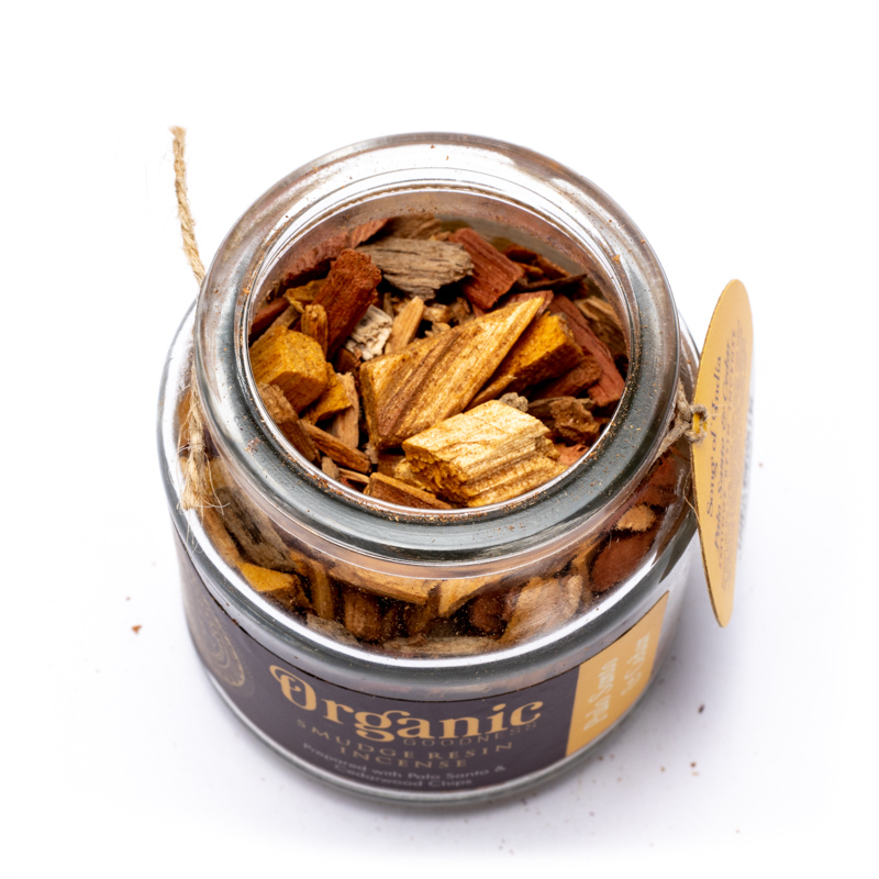 Kåda/Resin  - Palo Santo och Cedar i Glasburk - 2