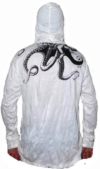 Sure Hoodies - Bläckfisk - Vit - 2