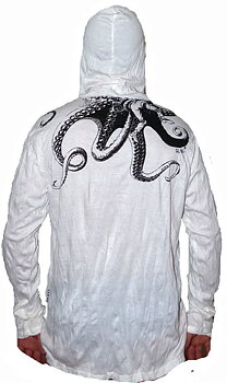 Sure Hoodies - Bläckfisk - Vit