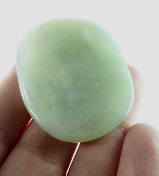 Palm Stone "No Worry Stone" - Ny Jade (Serpentin) - 2