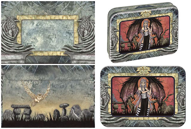 Amy Brown Vykort Web Dreams paket - 2