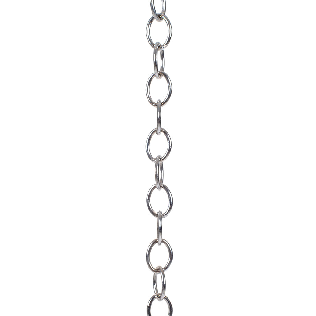 "Oval Link" kedja  i Sterling Silver  - 3mm - 3