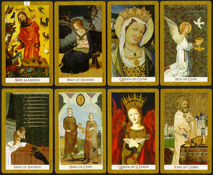 Golden Tarot Deck by Kat Black - 2