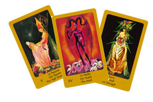 Tarot of Eden by Lindbergh & Kristen, Boxed Set - Kort med Bok - 2