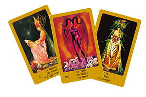 Tarot of Eden by Lindbergh & Kristen, Boxed Set - Kort med Bok
