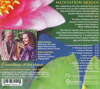  Meditation Moods by Dean Evenson & Dudley  CD