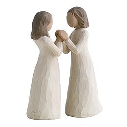 Willow Tree Figurer  -  Sisters by Heart / Systrar i hjärtat