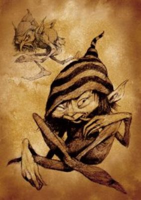 Brian Froud Vykort,  Evil Fairy 