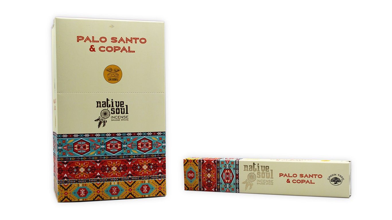 Native Soul Palo santo och Copal Rökelse Stickor