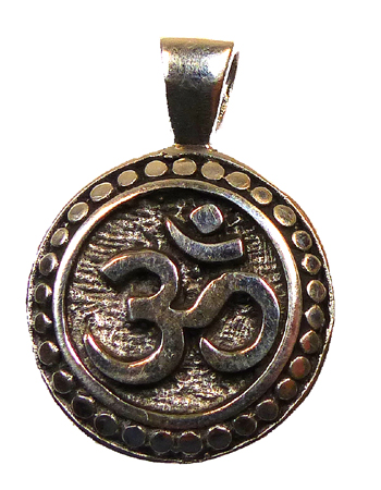 Aum hänge i Silver