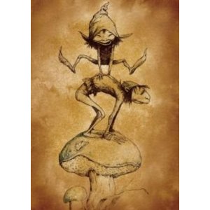 Brian Froud Vykort,  Leap Frog