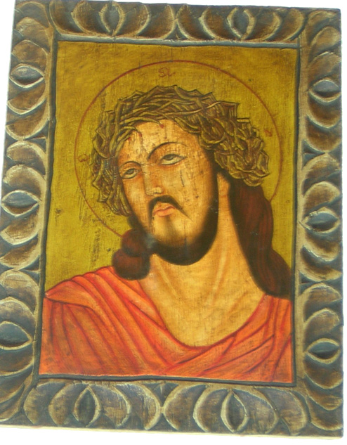 Handmålade Ikon - Jesus