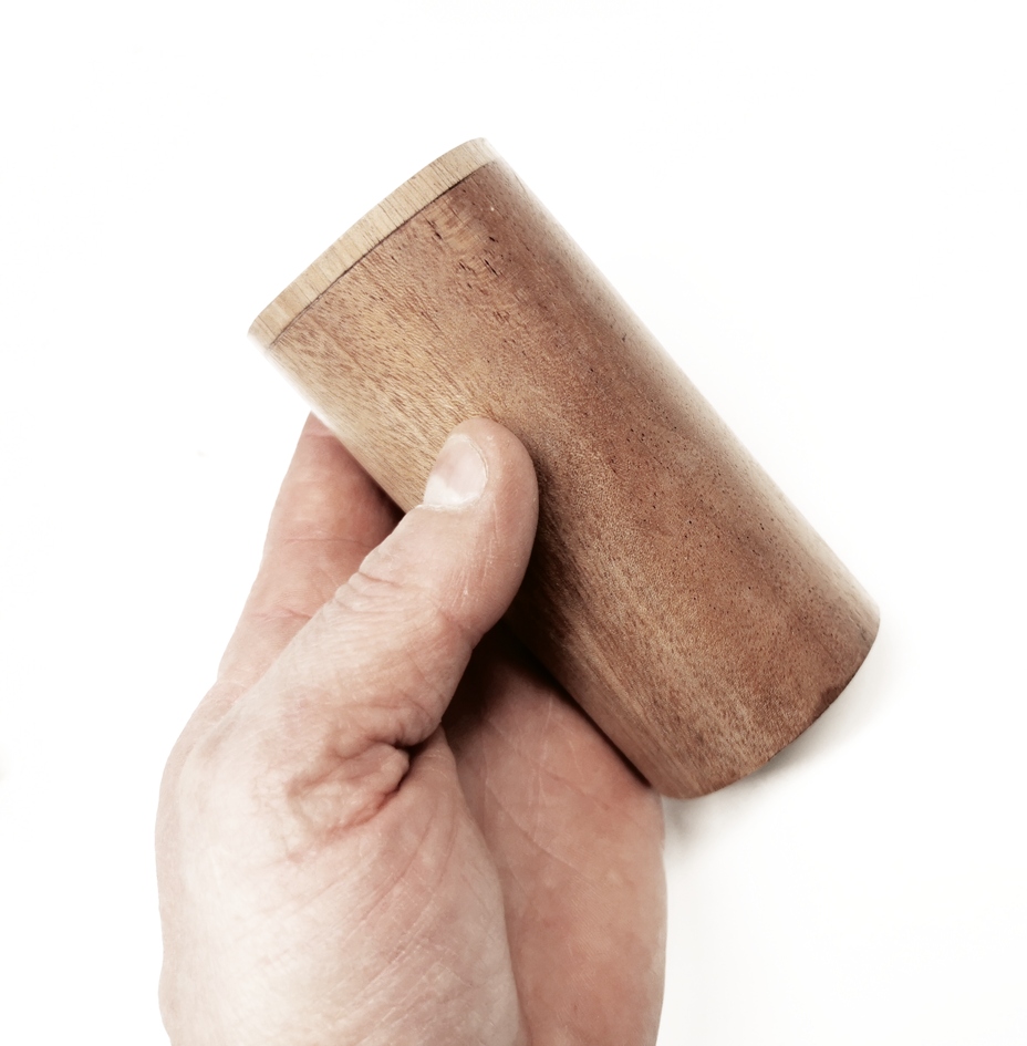 Cylinderformad Maracas i Trä - 2