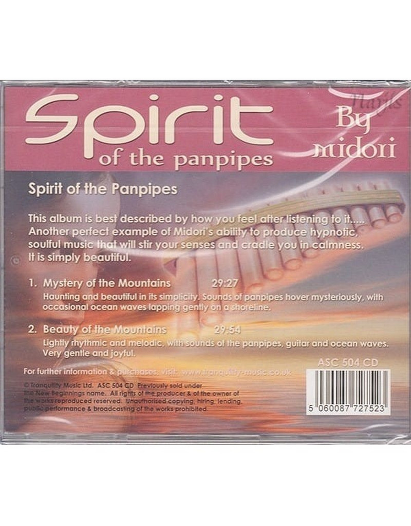Spirit of the Panpipes -  Midori & Medwyn Goodall - CD - 2
