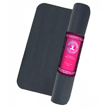 Yogi & Yogini PVC yogamat  , black
