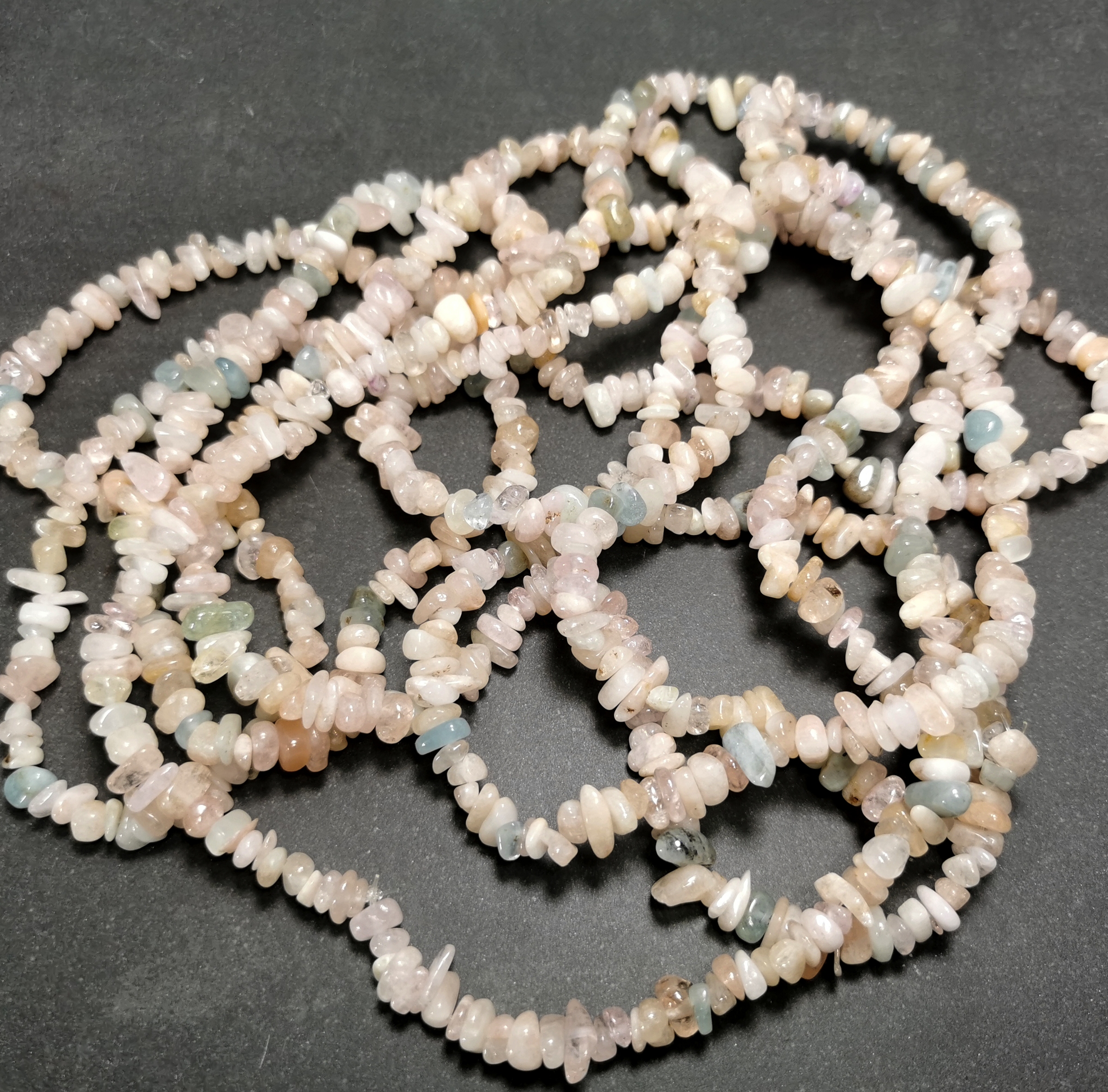 Morganit Chip Halsband
