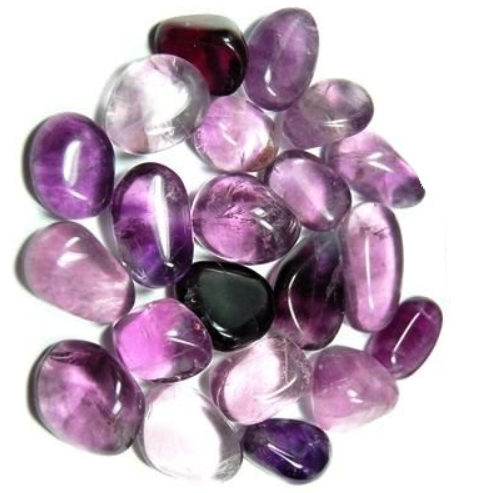 Lila Fluorit Trumlad - 2