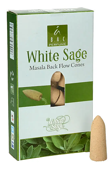 Backflow koner - Balaji Masala ,  Vit salvia/White sage