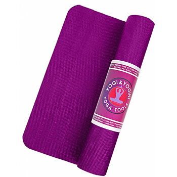 Yogi & Yogini PVC yogamat violet