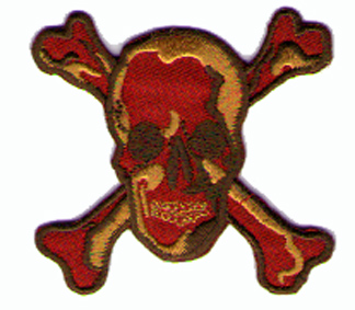 Tygmärken - Skull and Crossbones