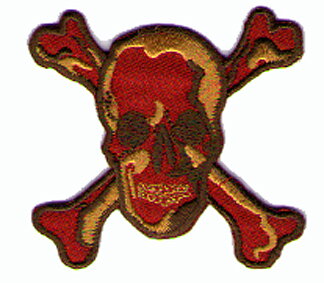 Tygmärken - Skull and Crossbones