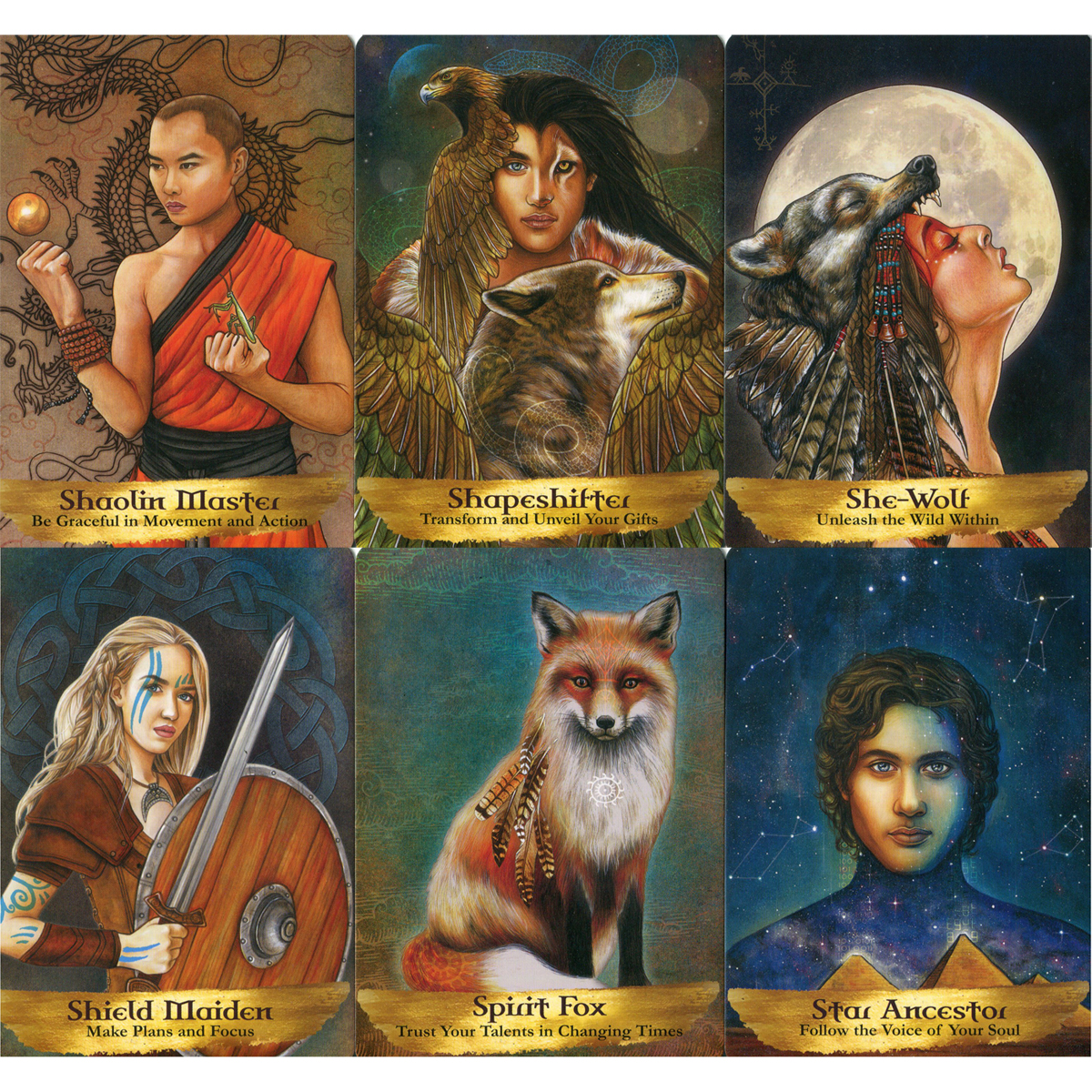 Angels and Ancestors Pocket Oracle Cards,   55-Card Deck and Guidebook Kyle Gray - 2