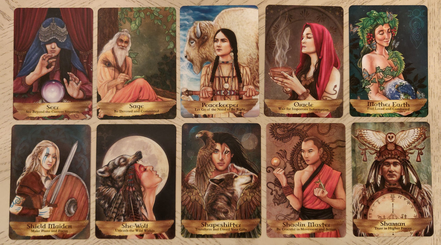 Angels and Ancestors Pocket Oracle Cards,   55-Card Deck and Guidebook Kyle Gray - 3