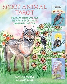 Spirit Animal Tarot by Dawn Brunke, Boxed Set - Kort med Bok