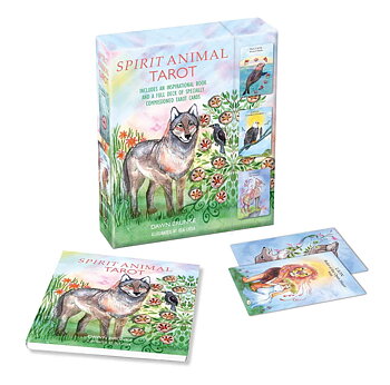 Spirit Animal Tarot by Dawn Brunke, Boxed Set - Kort med Bok